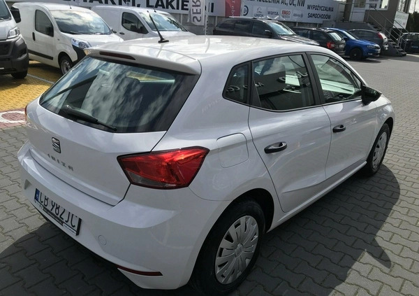 Seat Ibiza cena 44900 przebieg: 59150, rok produkcji 2018 z Oława małe 781